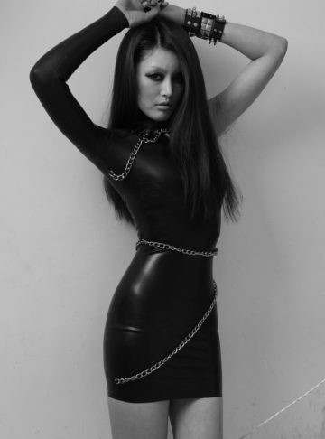 Effy Creations - Industrial Latex- The Chain Dress 02