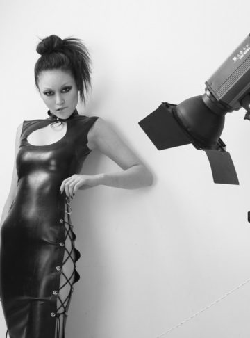 Effy Creations - Industrial Latex- The Ring Dress 03