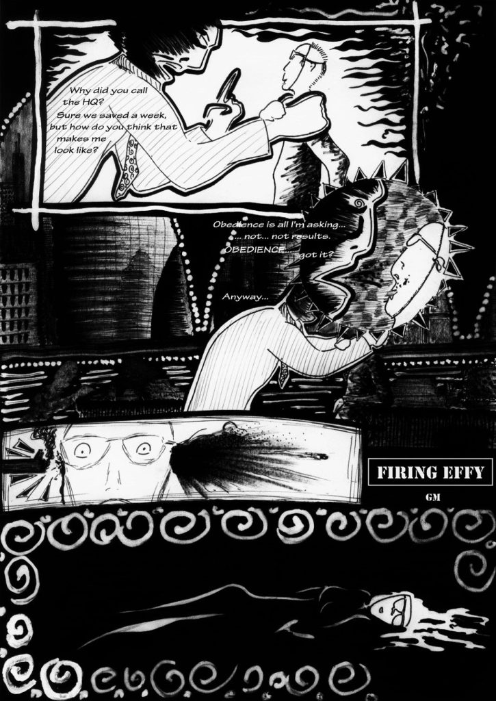 Effy the living efficiency comics 32 - Firing Effy (Leadership, Inefficiency and Self-preservation)