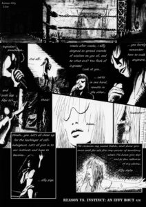 Effy the living efficiency comics 36 - An Effy bout: reason vs. instinct (the reasonable intuition for efficiency)