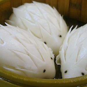 Kwoa Photo Serie - Food Texture - Cantonese hedgehog steamed bun - China
