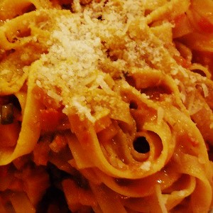Kwoa Photo Serie - Food Texture - Pasta with cheese and sauce - Italy