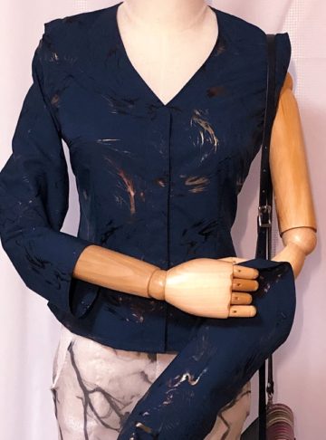 Accountable collection - Blouse Blue Edition - Effy By Design fashion 15