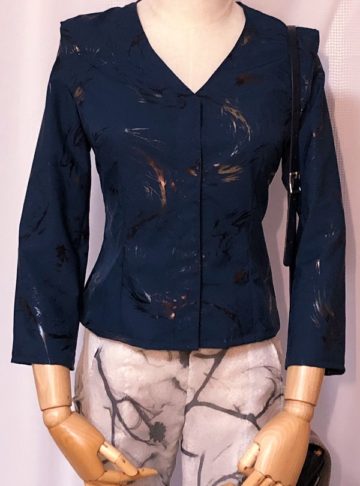 Accountable collection - Blouse Blue Edition - Effy By Design fashion 16