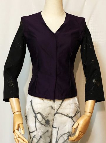 Accountable collection - Blouse Purple Edition - Effy By Design fashion 04 small