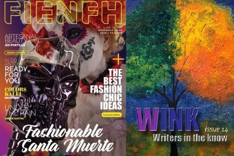 Effy Creations, Effy BY Design and Kwoa in Fienfh (fashion) and Wink (poetry) magazine