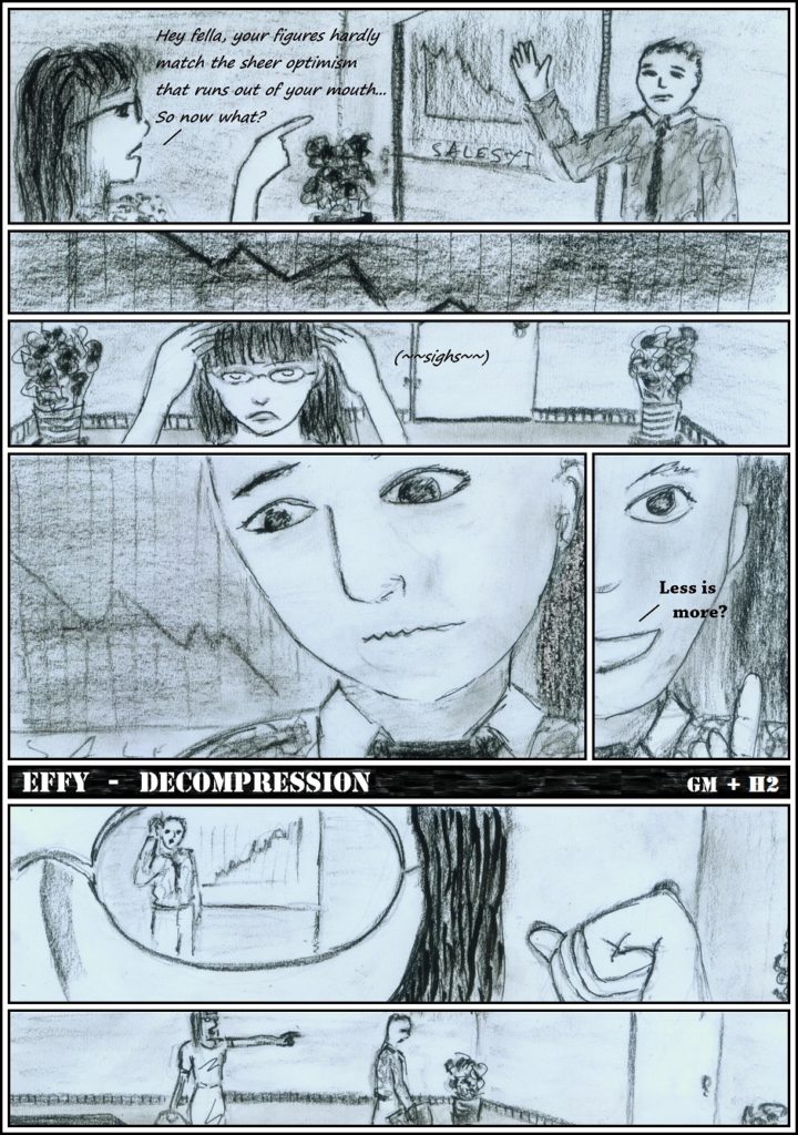 Effy The living efficiency comics 47 - Decompression and product life cycle