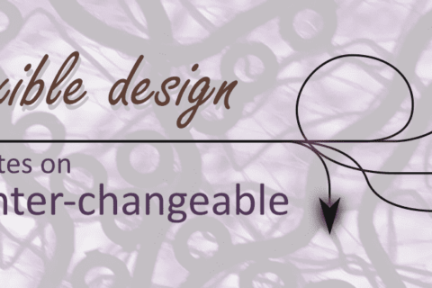 Flexible design - inter-changeable & removable keynotes and how to