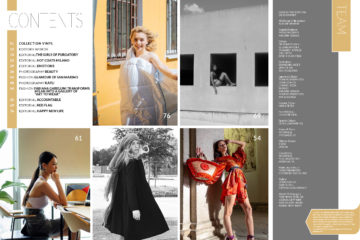 En Vie January 2021 fashion magazine content