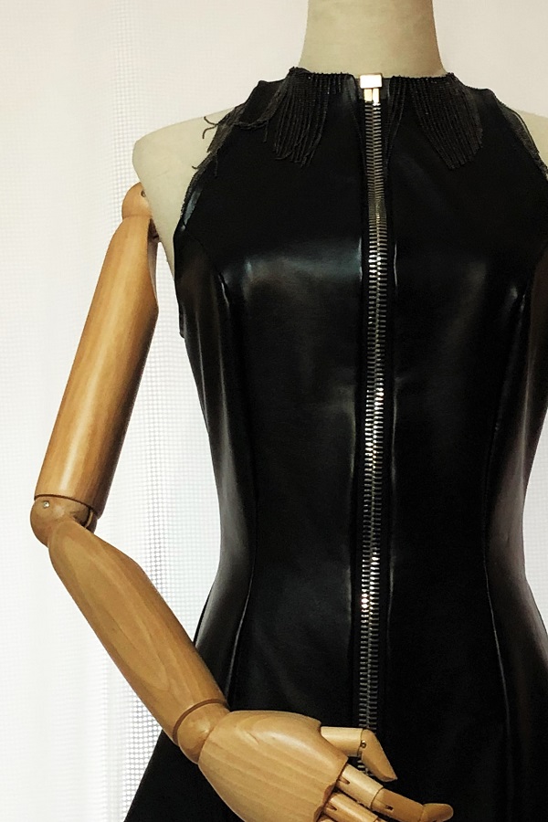 Effy By Design - Industrial Leather - Sexy & elegant - The Zip Bodysuit 04