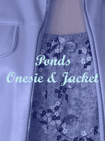 Effy By Design - Eau-水-Water -Summer Collection - Puddles Onesie & Jacket png