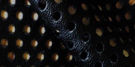 Black - Faux-Leather - Holed - Effy By Design - 1930