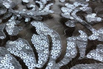 White - Mesh - Embroidery Flowers - Effy By Design 2