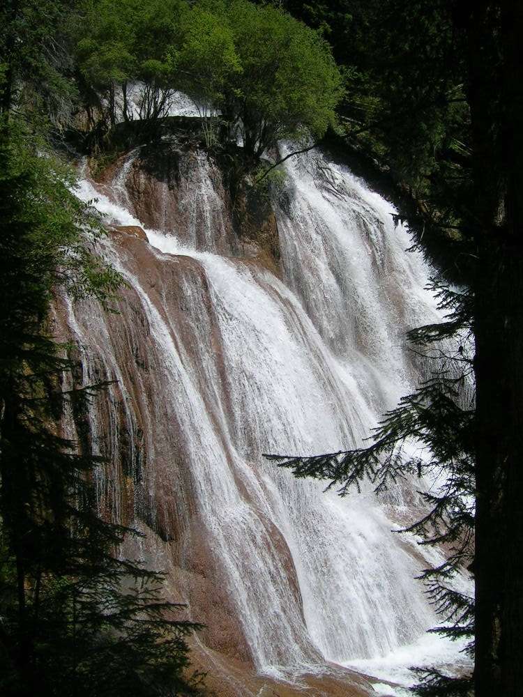 Waterfalls silk gown club dress - Eau-水-Water - Effy By Design - 099