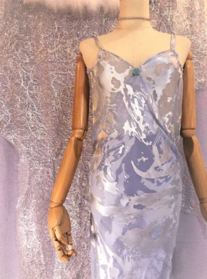 Pools - Beach see through cover-up with water pattern - Eau-水-Water - Effy By Design - 01