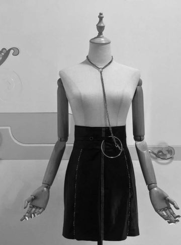 Paramount-Art-Deco-Leather-Skirt--{2030}--Effy By Design-02