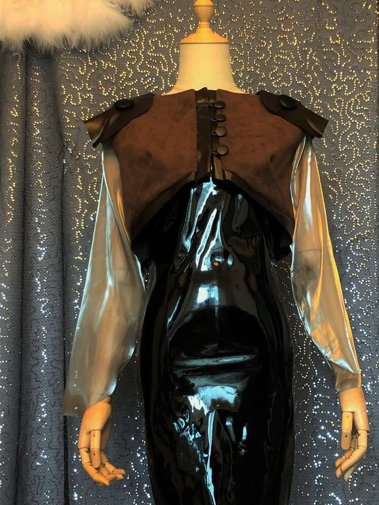 Plethora - Bolero Jacket + Removable Sleeves + Removable Shoulder Pad - ~{2030}~ - Effy By Design - 01